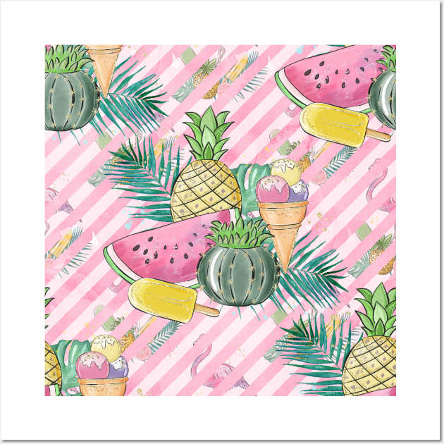 Fruit Design Art Wall Art by spacemedia